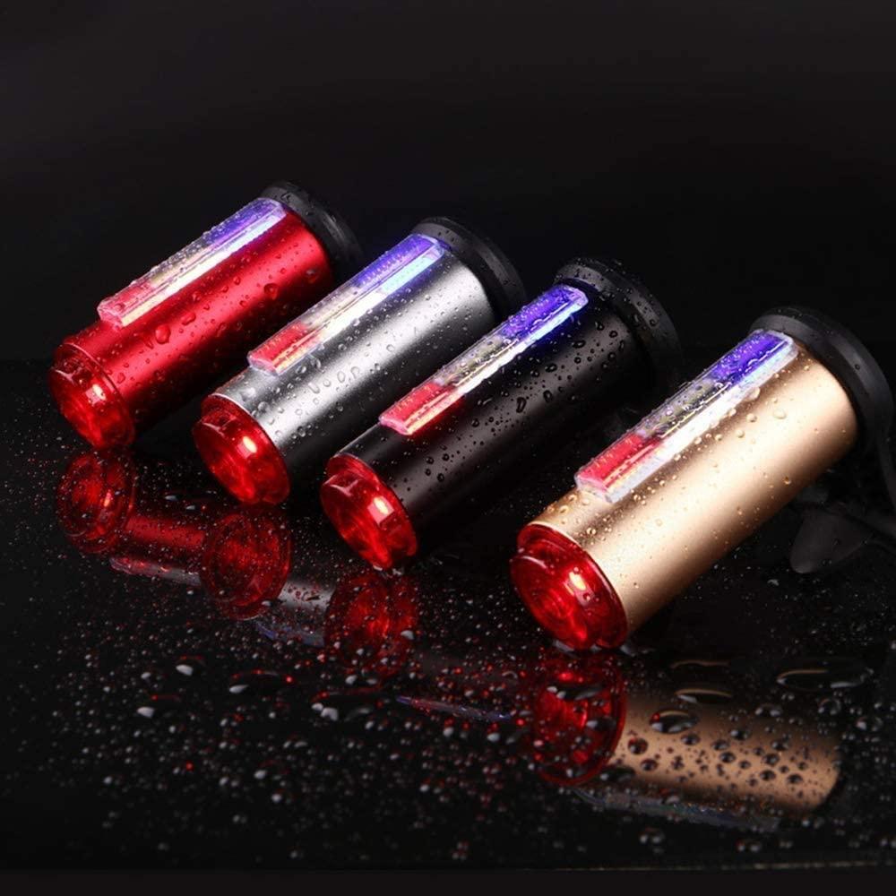 NCRD Bike Tail Light High Attention Grabbing Taillight Ultra Long Run Time Universal Mount Taillights Waterproof Rear Bicyle Light, Safety Warning Lights Bicycle Riding Decorative Lights Easy to Insta