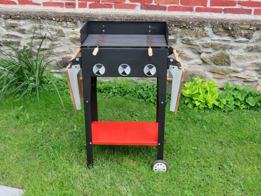 Serbian Steel Grill BBQ,,Garden,Charcoal Outdoor,Unique,Black,red,Picnic