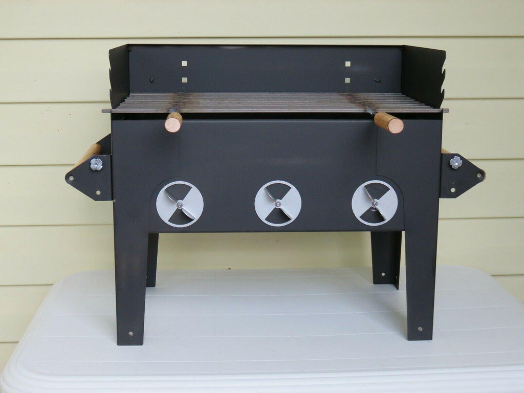 Serbian Steel Grill BBQ,,Garden,Charcoal Outdoor,Unique,Black,red,Picnic