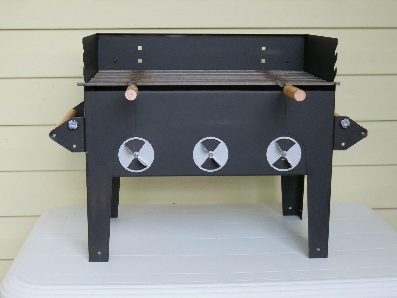 Serbian Steel Grill BBQ,,Garden,Charcoal Outdoor,Unique,Black,red,Picnic