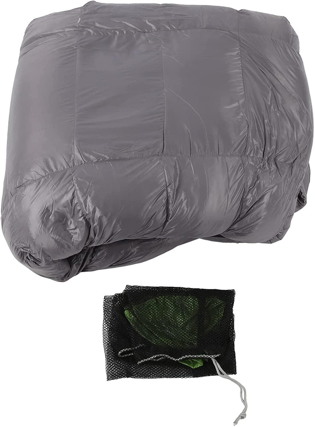 Mummy Sleeping Bag, Soft Winter Sleeping Pack Warm Skin Friendly Lightweight Zipper Closure for Camping for Hiking
