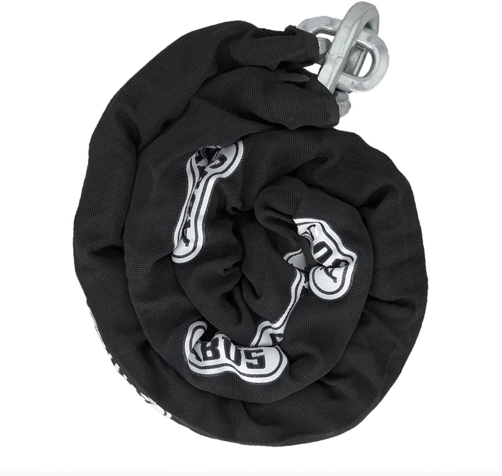ABUS Hardened Steel 12KS 6 Foot x 1/2" Thick Square Security Chain for Bikes, Containers, Trailers, ATV's, Motorcycles and Personal/Industrial Property