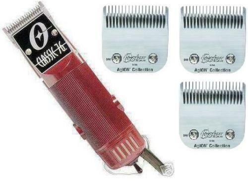 Oster Classic 76 Hair Clipper 3-Blades: 000+1+ 3 3/4