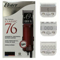 Oster Classic 76 Hair Clipper 3-Blades (000,1,00000)