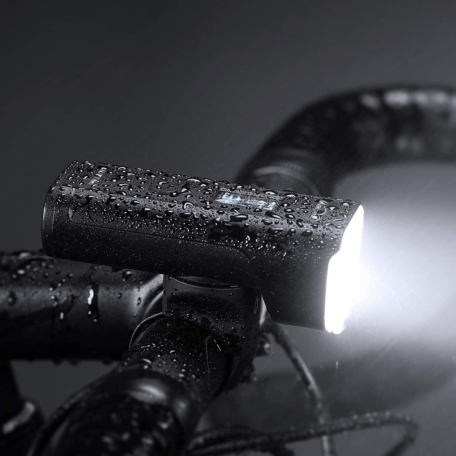 Magicshine ALLTY 2000 Bike Headlight with Independent DRL Daytime Running Light. Powerful MTB Light with 2000 Lumens. Spot/Flood Beam Patterns with 3500 mAh Removable Battery