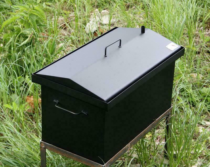 Portable BBQ Hot Smoker Barbecue Grill Outdoor Meat Smoker/Cooker. BBQ smoker
