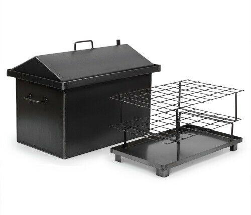 Portable BBQ Hot Smoker Barbecue Grill Outdoor Meat Smoker/Cooker. Home smoker