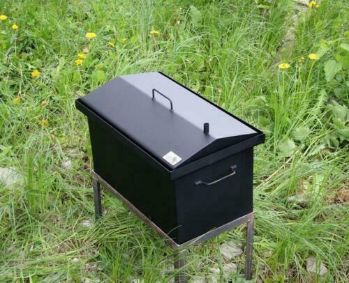 Portable BBQ Hot Smoker Barbecue Grill Outdoor Meat Smoker/Cooker. Home smoker