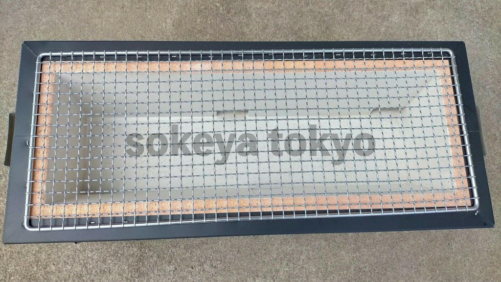 Yakitori BBQ Diatomite Charcoal Grill Barbecue Hibachi Konro Portable 54 x 23cm
