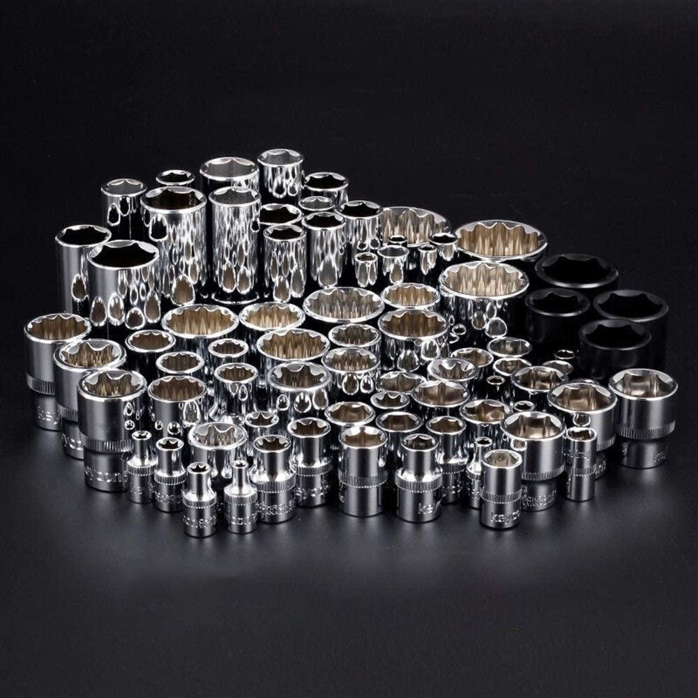 CHUNSHENN Wrench 120pcs Socket Set Car Repair Tool Auto Hand Tool Kit Ratchet Set Torque Wrench Chrome Vanadium Steel Auto Tools Repair Tools Hand Wrenches