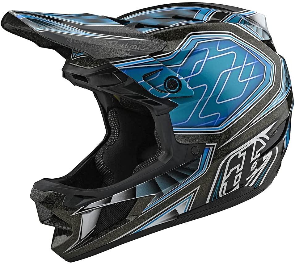 Troy Lee Designs Adult|Downhill|Mountain Bike|BMX|Full Face D4 Composite Helmet Low Rider W/MIPS (Teal, XS)