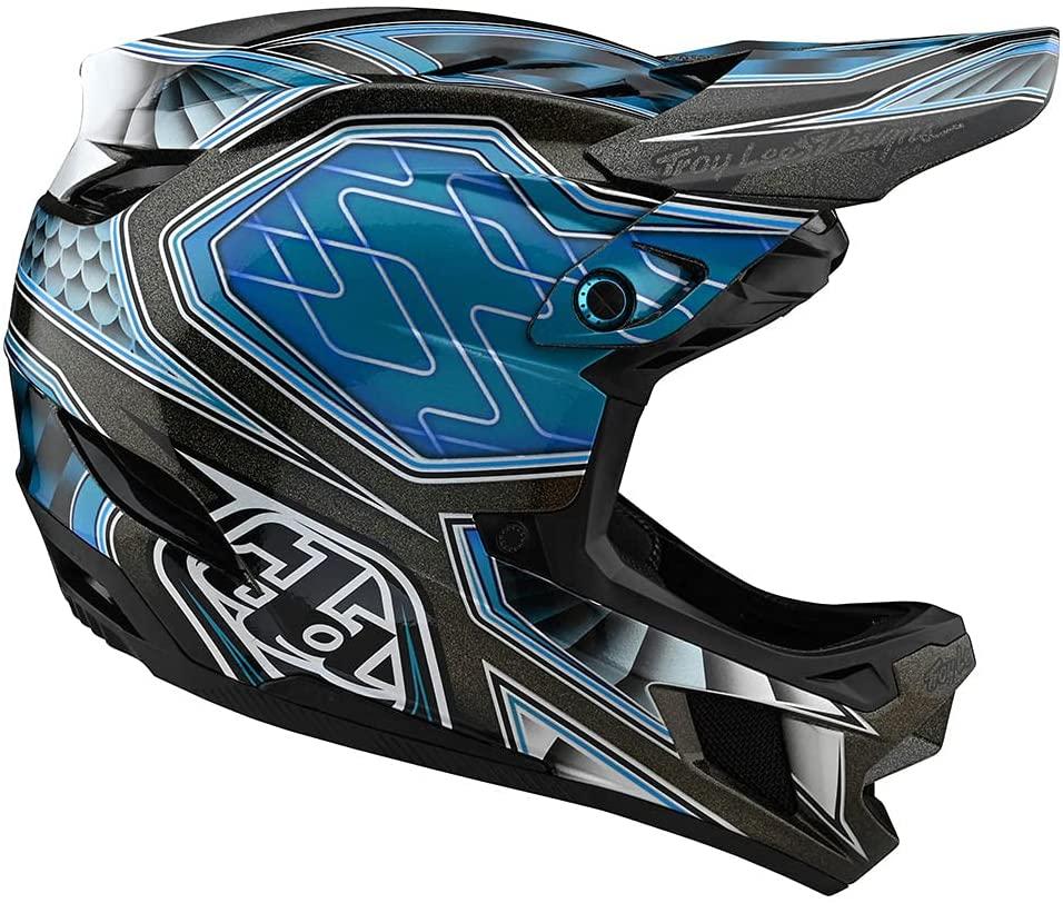 Troy Lee Designs Adult|Downhill|Mountain Bike|BMX|Full Face D4 Composite Helmet Low Rider W/MIPS (Teal, XS)