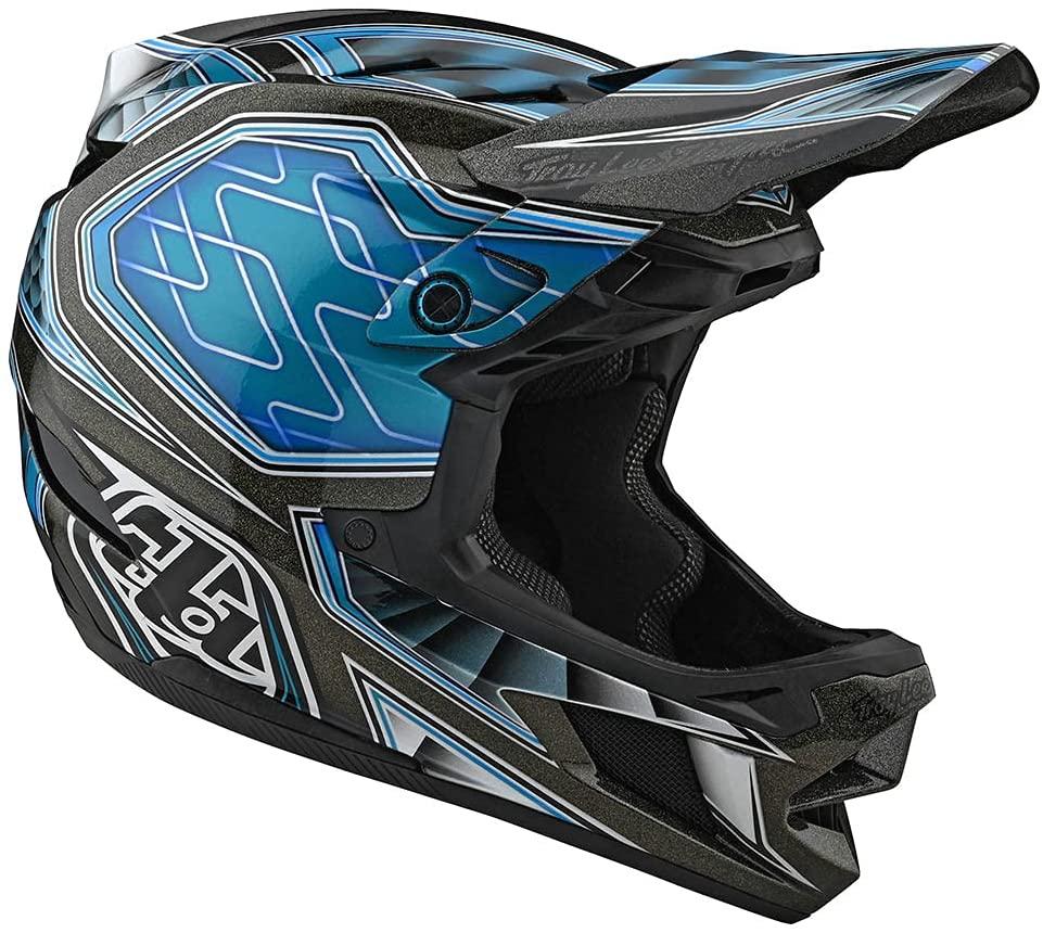 Troy Lee Designs Adult|Downhill|Mountain Bike|BMX|Full Face D4 Composite Helmet Low Rider W/MIPS (Teal, XS)