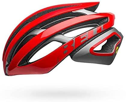 BELL Z20 MIPS Adult Road Bike Helmet - Matte/Gloss Red/Gray (2021), Small (52-56 cm)