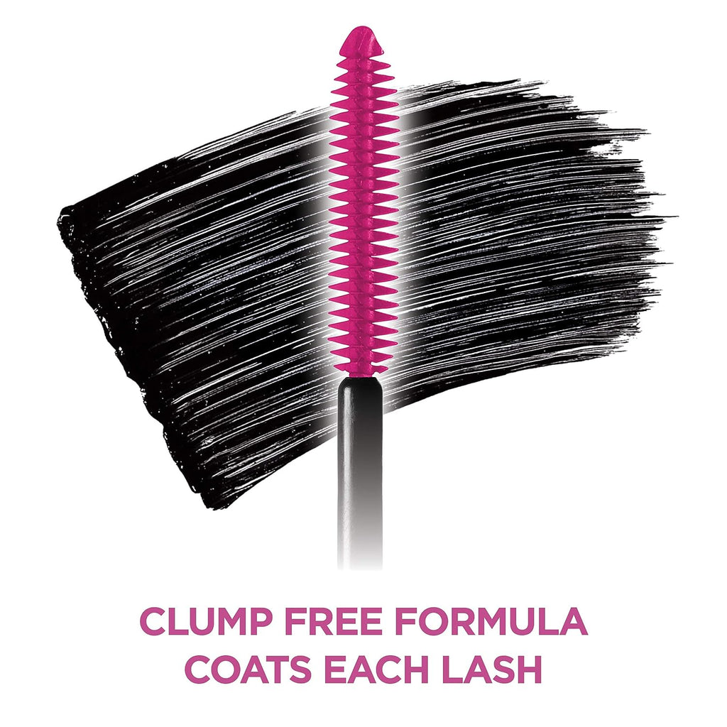 L'Oreal Paris Telescopic Mascara, Carbon Black [935] 0.27 oz (Pack of 3)