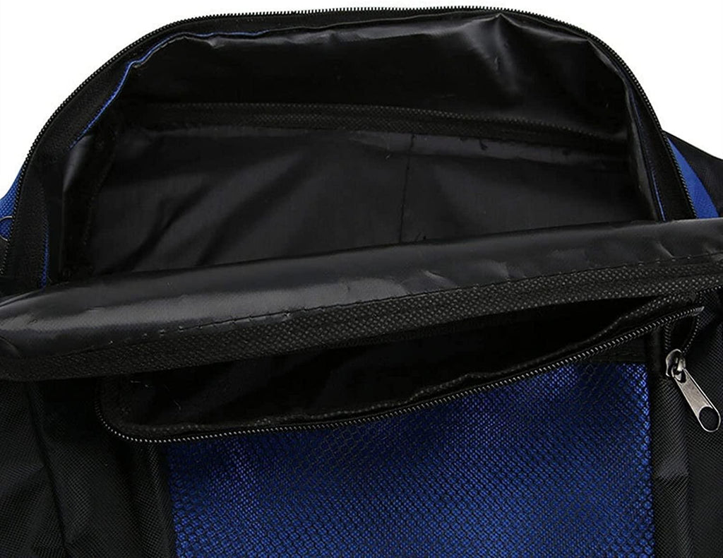 DALIZHAI777 Bike Bag Cycling Double Side Rear Rack Large Capacity 2 in 1 Bike Tail Seat Bag 35L Mountain Road Bicycle Tail Seat Pannier Pack Luggage Carrier Bicycle Accessories (Color : Blue)