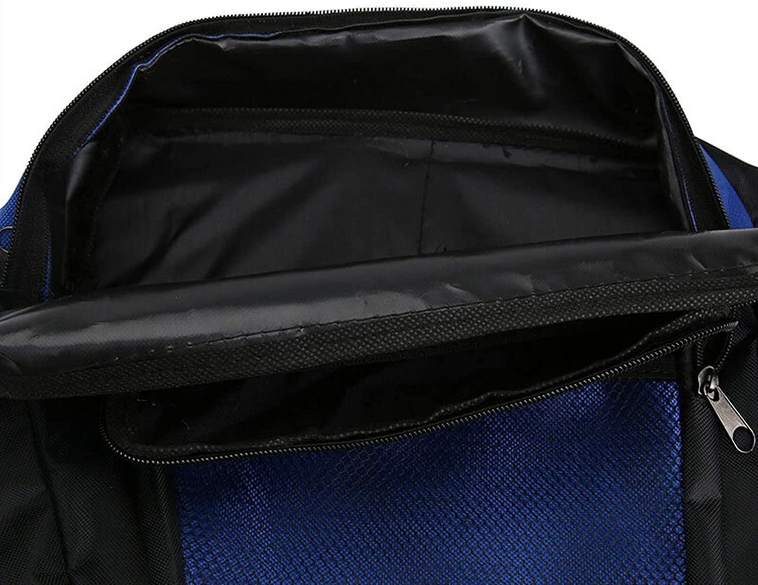 DALIZHAI777 Bike Bag Cycling Double Side Rear Rack Large Capacity 2 in 1 Bike Tail Seat Bag 35L Mountain Road Bicycle Tail Seat Pannier Pack Luggage Carrier Bicycle Accessories (Color : Blue)