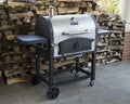 Charcoal Grill BBQ Barbecue Dual Chamber Steel Outdoor CooPatio Backyard