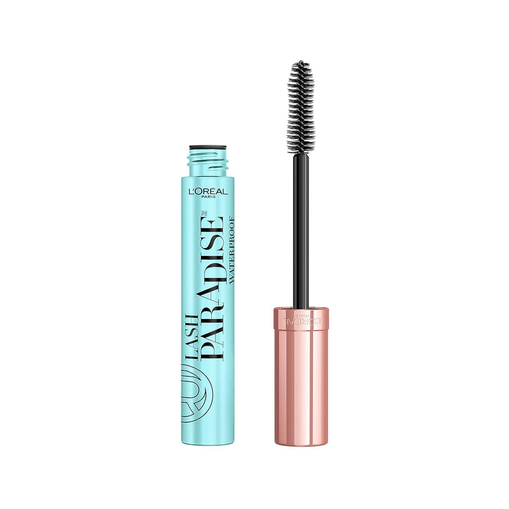 L'Oreal Paris Voluminous Lash Paradise Waterproof Mascara, Blackest Black, 0.25 Fl Oz (Pack of 1) Packaging May Vary