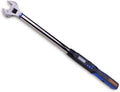 Summit Tools Adjustable Digital Torque Wrench, 12.5 to 250.7 ft-lb. Torque Range, 10-41 mm Adjustable Jaw, Set Target Torque, Buzzer and LED Indicator, LarLCD Display, Calibrated (WEA12-340CN)