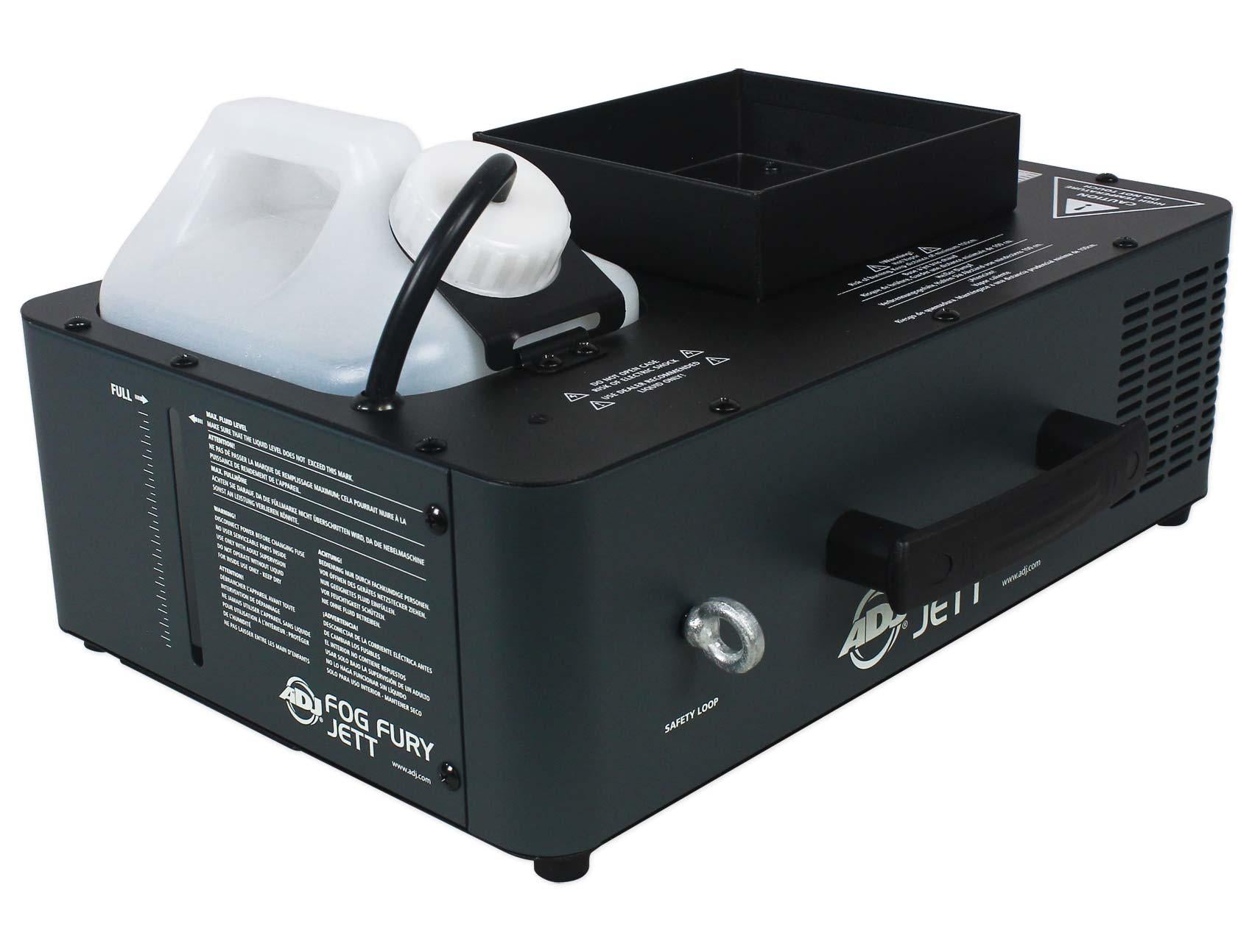 American DJ Fog Fury Jett 700W Vertical Fog Machine w/12 LED's+700 CFM Hazer