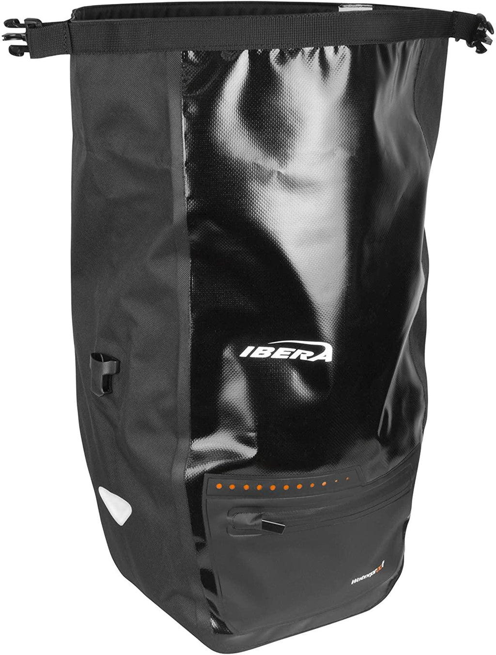 Ibera Bike Pannier Bag - PakRak Clip-On Quick-Release Waterproof Bicycle Panniers (Pair)