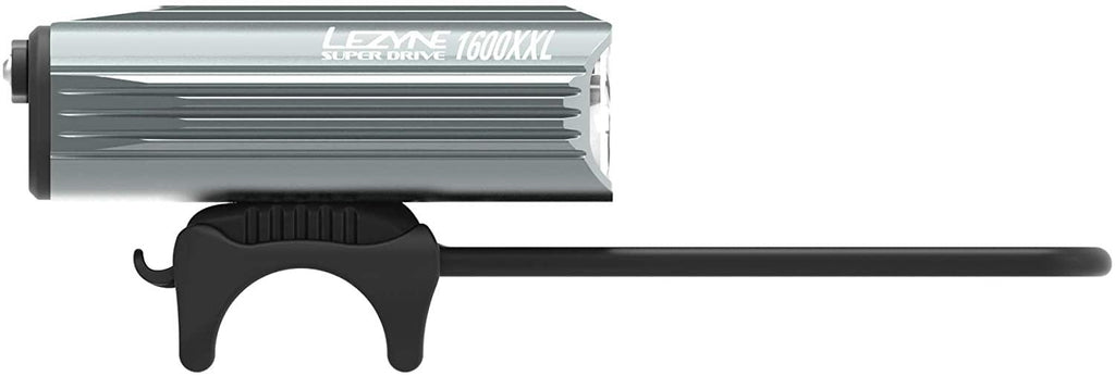 LEZYNE Super Drive 1600XXL Smart Bike Light| LED Programmable Light, 148H Runtime, USB Rechargeable, 1600 Lumens, Mountain & Road Bikes