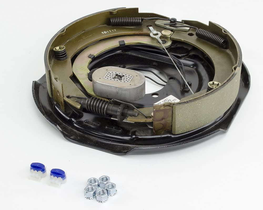 Lippert Components 296652 Forward Self-Adjusting Brake Assembly for Right Side, 12” X 2” with 4,000-7,000 lbs. Capacity , Black