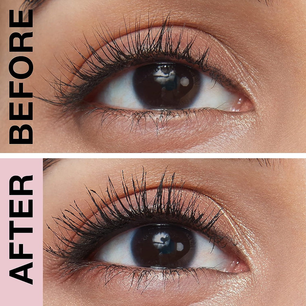 Maybelline Lash Sensational Sky High Washable Mascara + Hyper Easy Liquid Eyeliner Makeup Bundle, Includes 1 Mascara in Blackest Black and 1 Eyeliner in Pitch Black