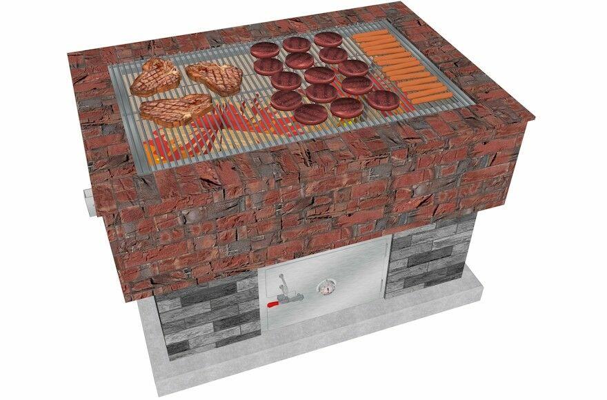 Pig Roaster Kit • Heavy-Duty Pig Cooker Packa• Pig Roasting Box Components