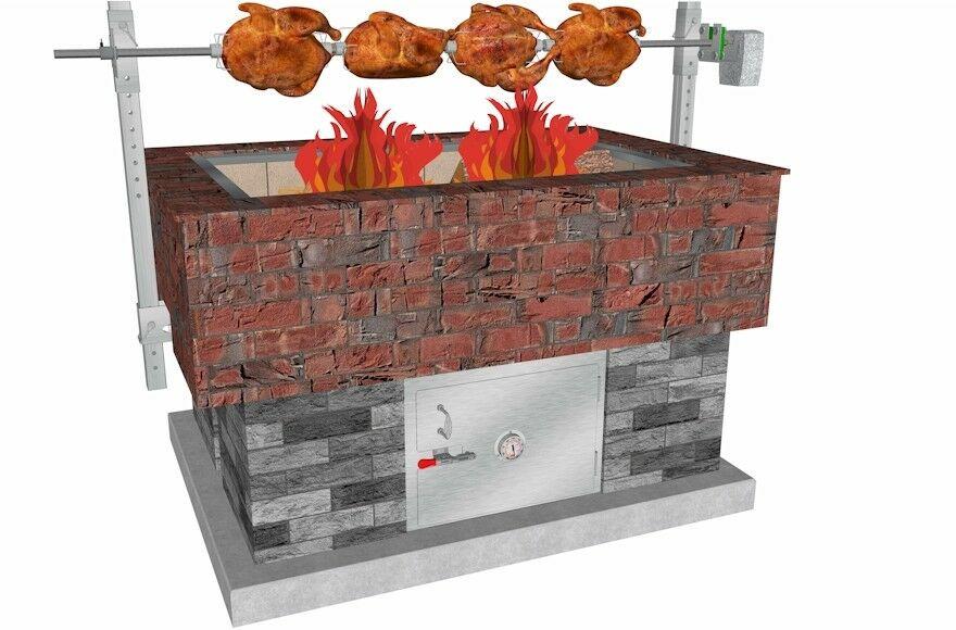 BrickBox - Grill Grate •  Steel Grill • Fire Pit Grill Grate