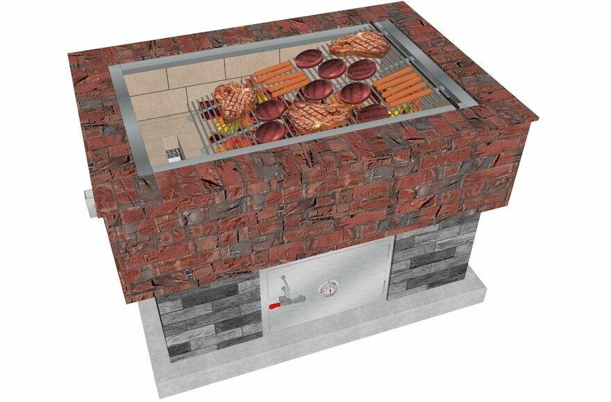 BrickBox - Grill Grate •  Steel Grill • Fire Pit Grill Grate