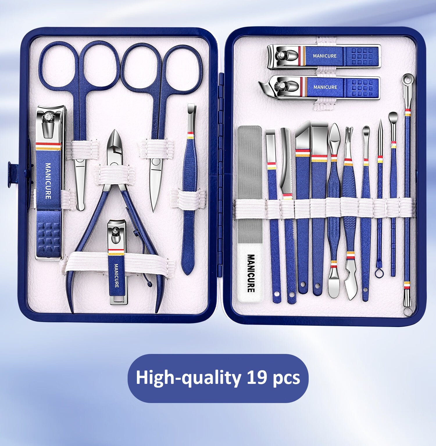 Manicure Set,  Steel Toe Finger Nail Clipper Nail Files Nail Cutter, Personal Care Tools, For Men Women