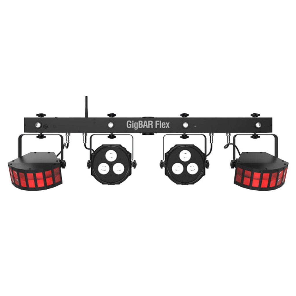 Chauvet DJ GigBar Flex Pack-n-Go Effect Lighting System with Fog Machine & Tripod Stand Package