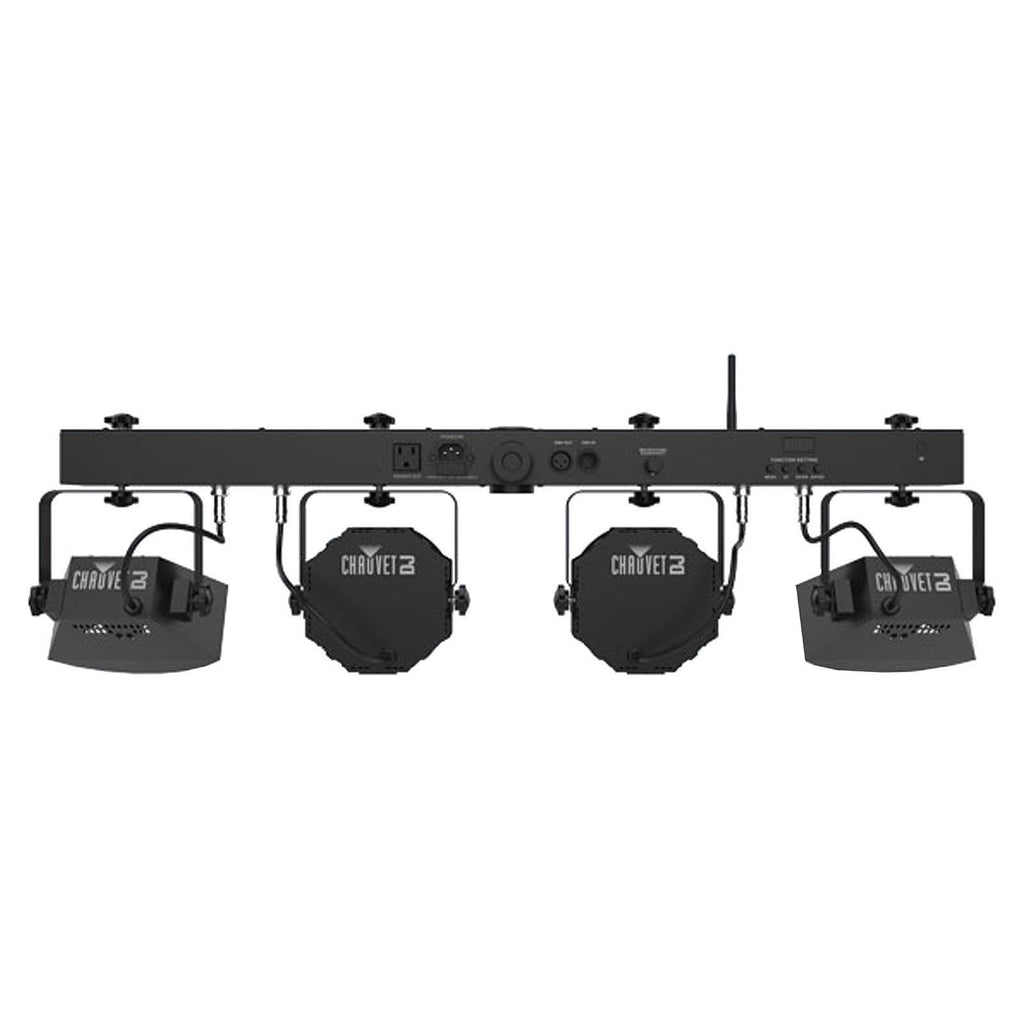 (2) Chauvet DJ GigBar Flex Pack-n-Go Effect Lighting Systems with Stands & Fog Machine Package