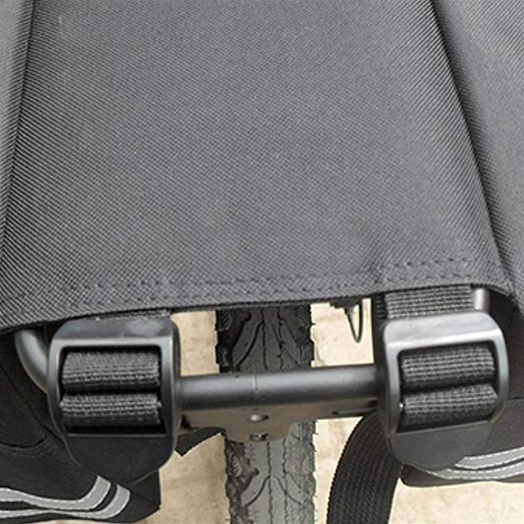DALIZHAI777 Bike Bag Bike Rear Seat Bag Large Capacity Bicycle Double Side Rear Rack Tail Seat Pannier Pack Luggage with Reflective Strip Travel Cycling Accessories Bicycle Accessories (Color : Blue)