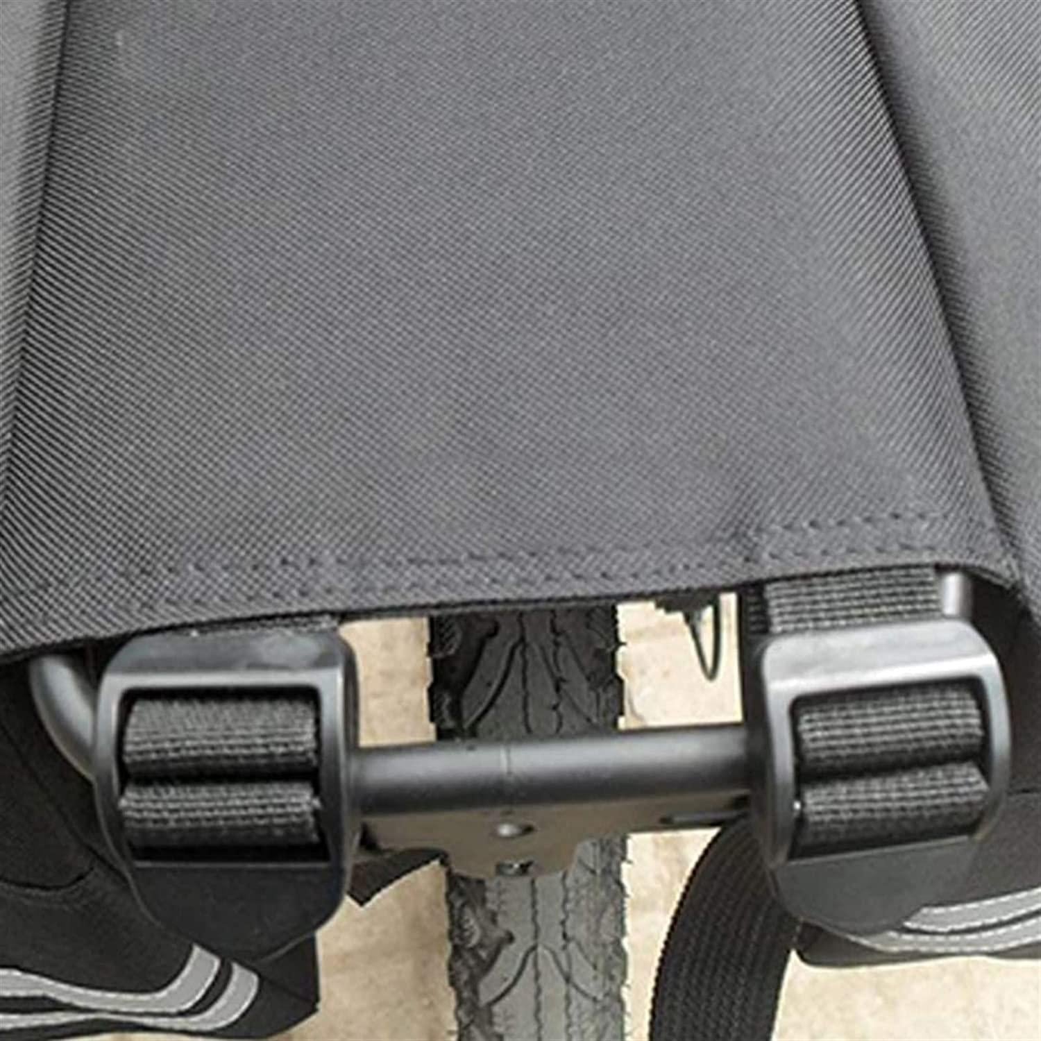 DALIZHAI777 Bike Bag Bike Rear Seat Bag Large Capacity Bicycle Double Side Rear Rack Tail Seat Pannier Pack Luggage with Reflective Strip Travel Cycling Accessories Bicycle Accessories (Color : Blue)