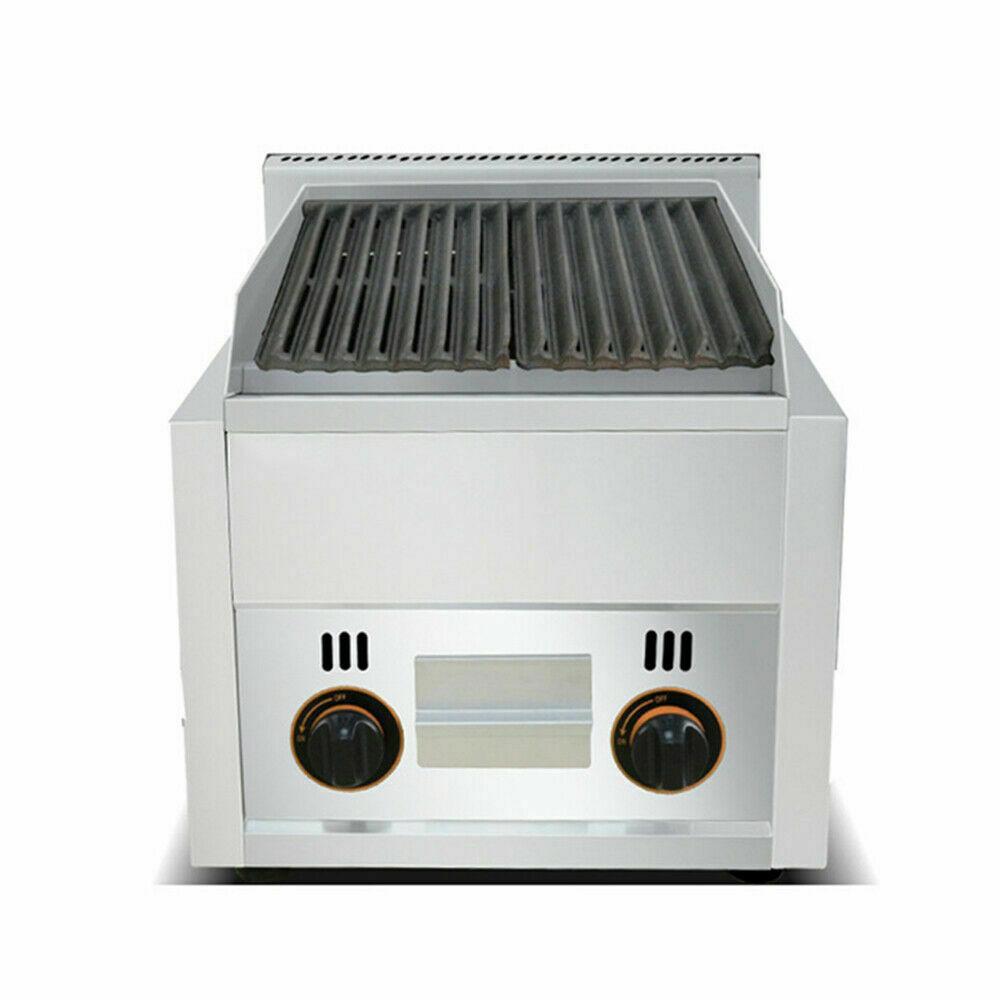 Lava Rock Grill BBQ Gas Stratus Char Gas Broiler Shawarma Machine tea restaurant