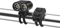 Gemini Duo 2200 Multisport USB Rechargeable Front Bike Light, Road & Mountain Bicycle LED Headlight, Programmable Modes, Wireless Remote, 1-Year Warranty