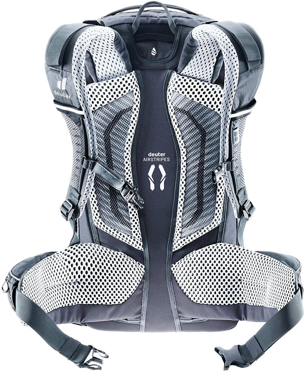 DEUTER Unisex – Adult's Trans Alpine Pro 28 Bicycle Backpack, Black (Black Graphite), 28l