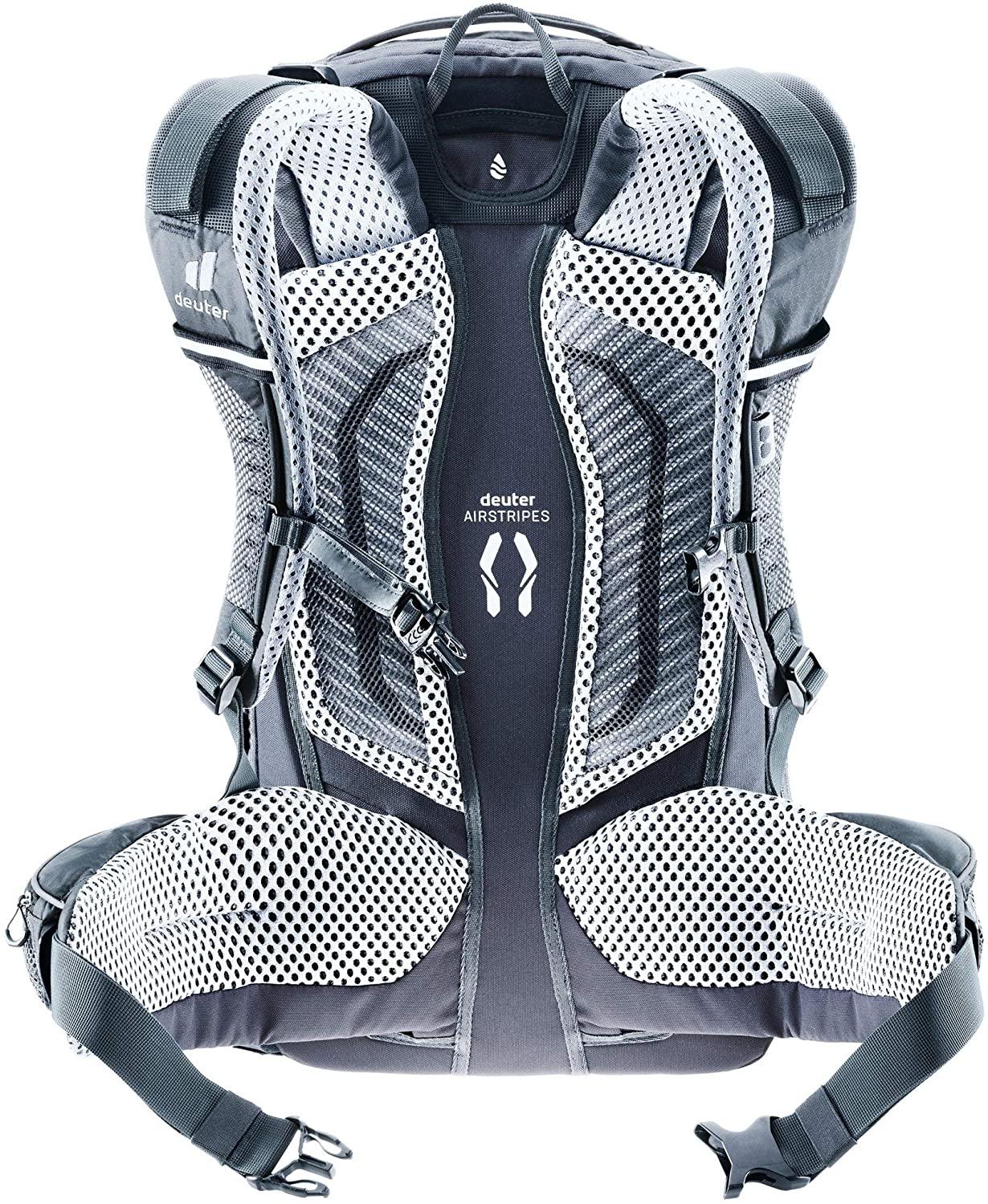 DEUTER Unisex – Adult's Trans Alpine Pro 28 Bicycle Backpack, Black (Black Graphite), 28l