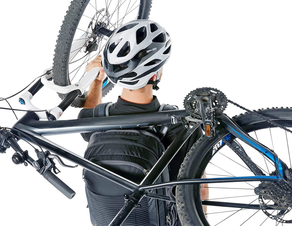 DEUTER Unisex – Adult's Trans Alpine Pro 28 Bicycle Backpack, Black (Black Graphite), 28l