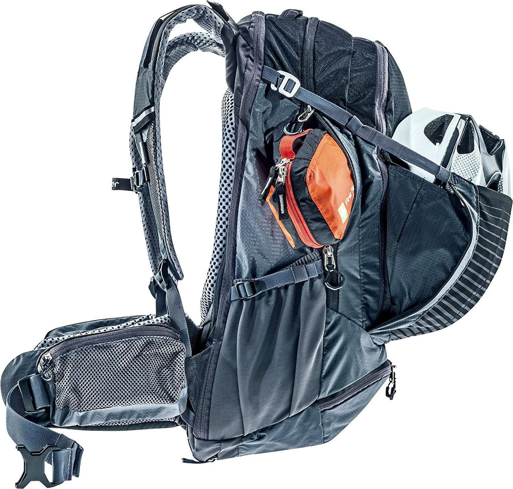 DEUTER Unisex – Adult's Trans Alpine Pro 28 Bicycle Backpack, Black (Black Graphite), 28l