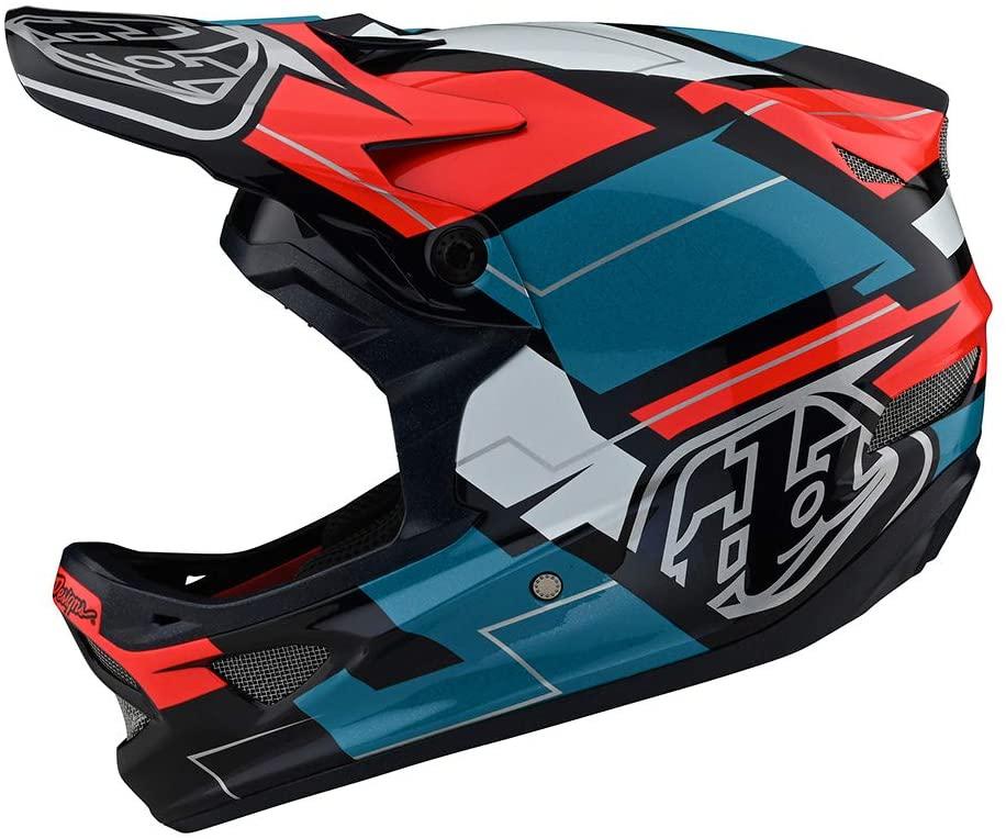 Troy Lee Designs Adult | Downhill | Mountain Bike | BMX | Full Face D3 Fiberlite Helmet Vertigo