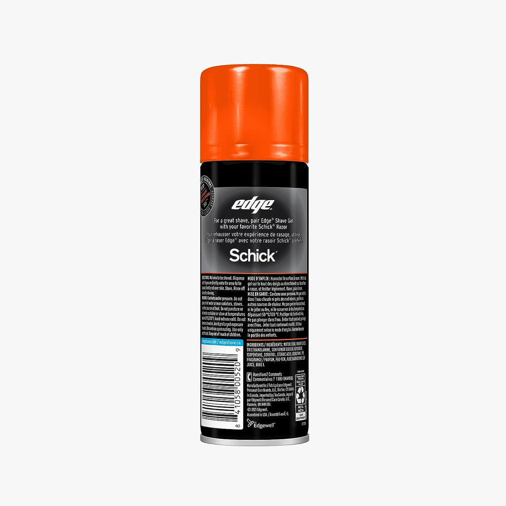 Edge Shave Gel for Men, Sensitive Skin with Aloe, 7 Ounce (Pack of 6) - Shaving Gel For Men That Moisturizes, Protects and Soothes To Help Reduce Skin Irritation