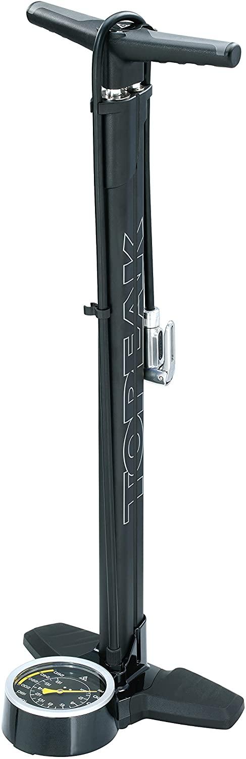 Topeak JoeBlow Ace DX Bike Floor Pump 260 Psi/18 Bar with SmartHead DX1 (Full Metal Pump Head)