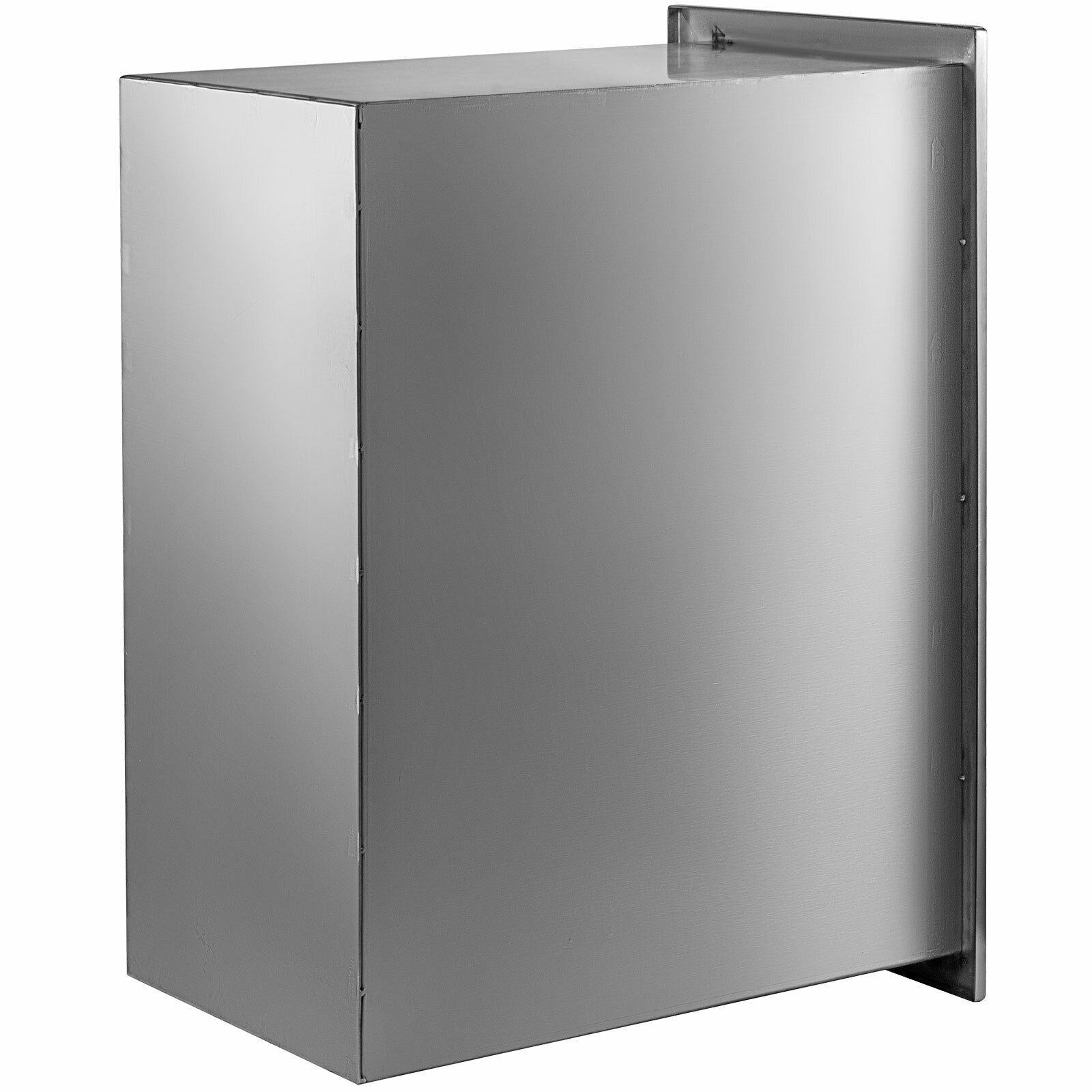 Pull Narrow Trash Drawer 13.6"x26"Outdoor Kitchen Trash Bin BBQ Island