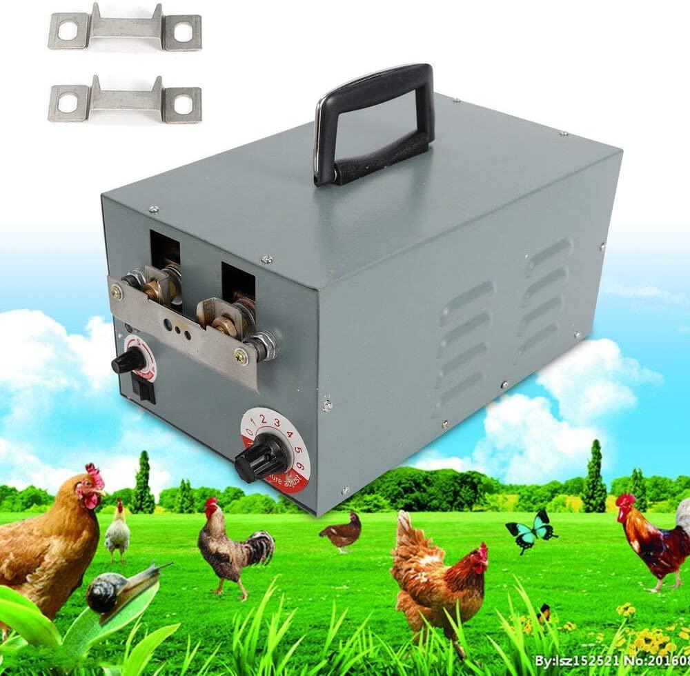 Automatic Chicken DebeaMachine, Electric Automatic Chick Debeaker Cutting Equipment for Poultry Chicken Beak Cutter 110V 250W (US Stock)