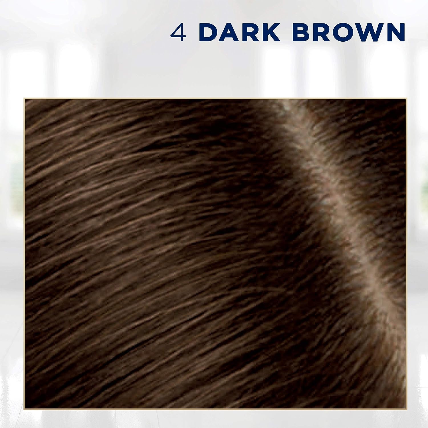 Clairol Root Touch-Up by Nice'n Easy Permanent Hair Dye, 4 Dark Brown Hair Color, 2 Count