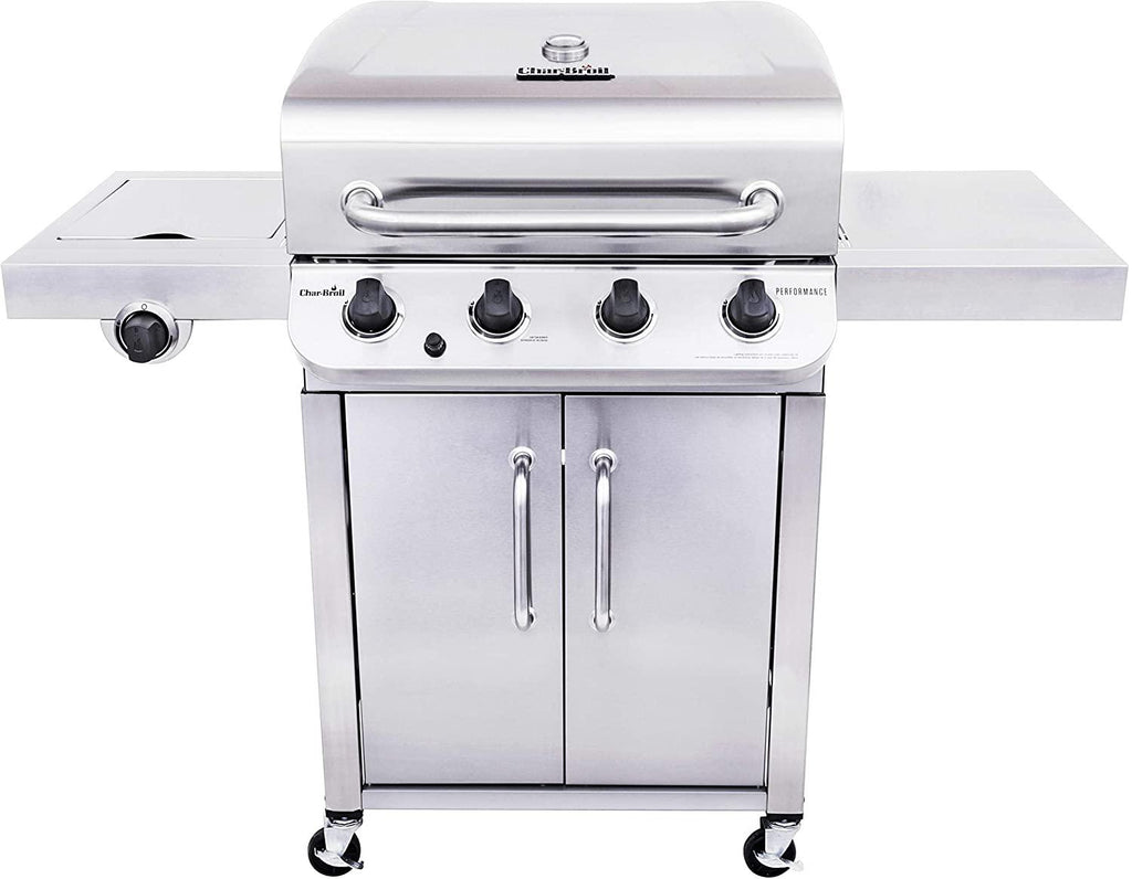 Gas Grill  Performance  Steel 4-Burner Cabinet Style Propane